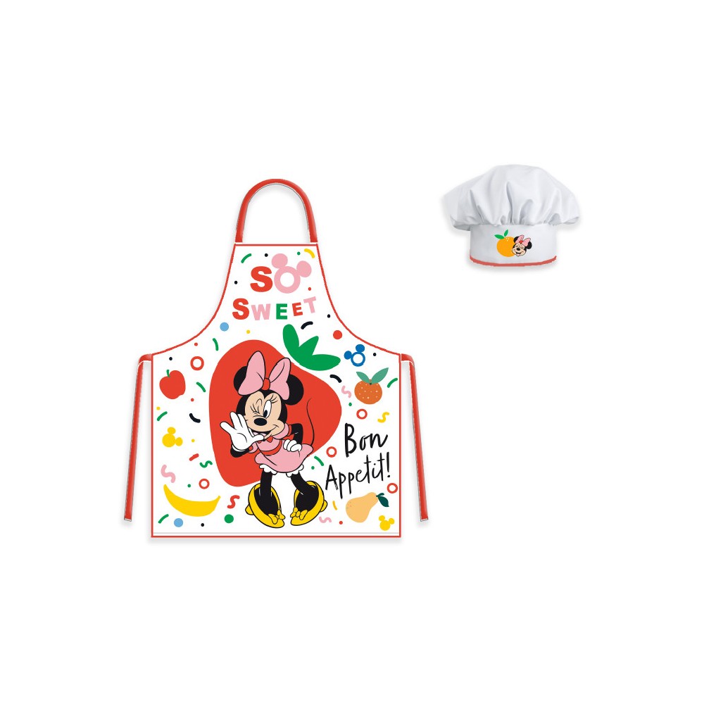 Disney Minnie  So Sweet children apron 2 piece set