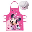 Disney Minnie  Sparkling Eyes kids apron 2-piece set