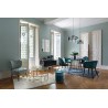 Fauteuil Chiara chenille blanc
