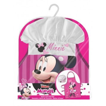 Disney Minnie  Too Cute children's apron 2-piece set