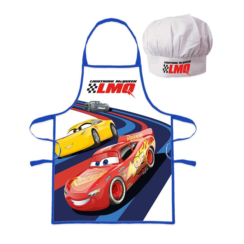 Disney Cars LMQ kids apron 2-piece set