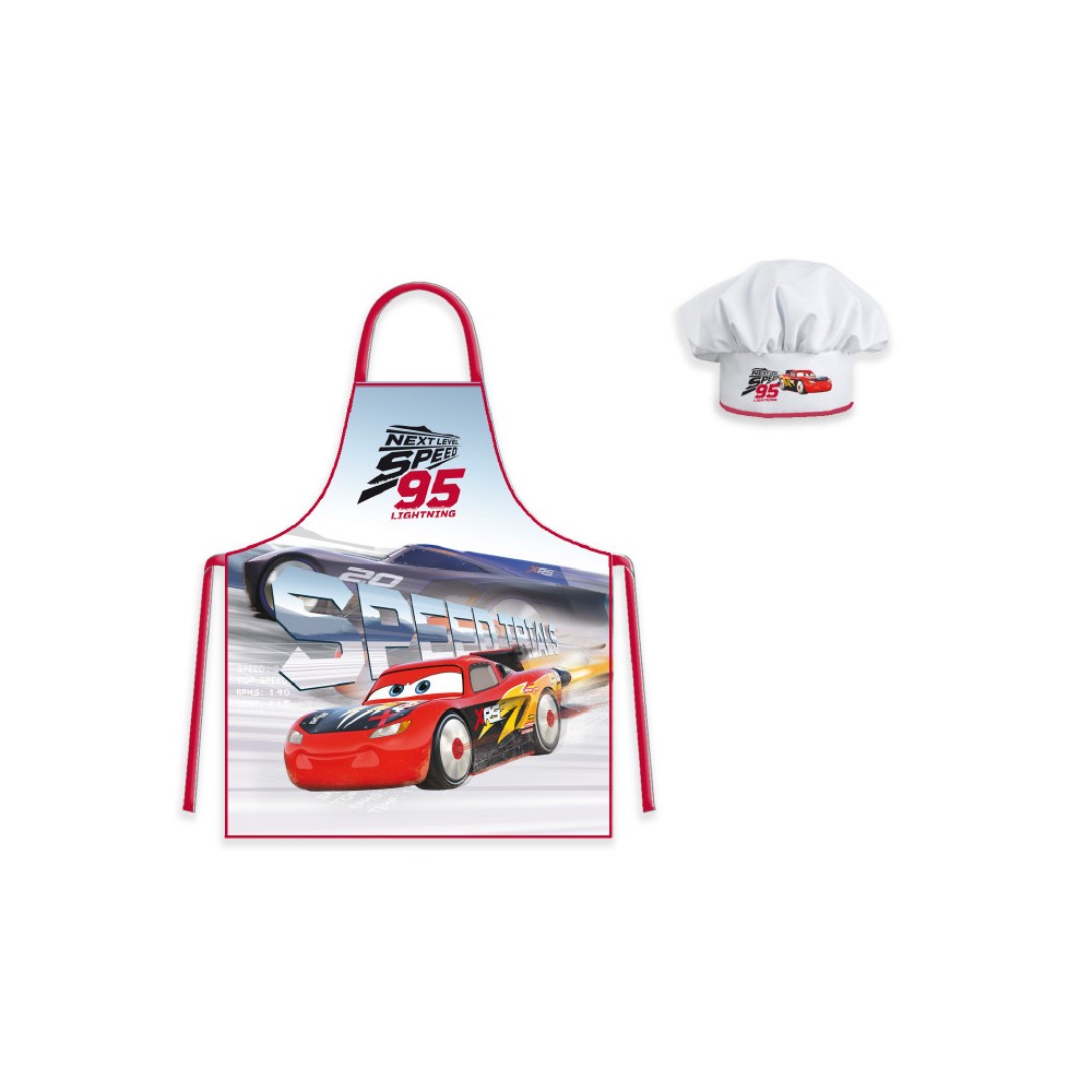 Disney Cars Next Level kids apron 2-piece set