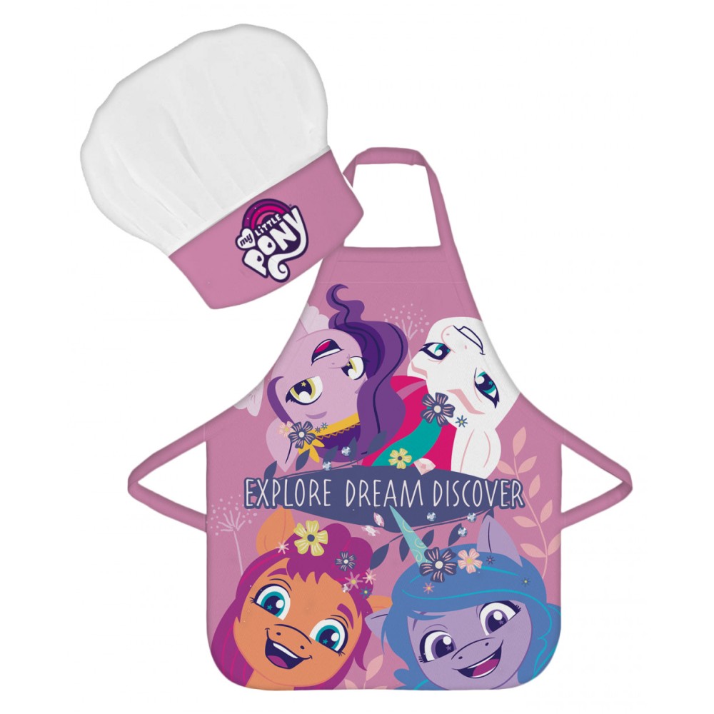 My Little Pony Explore children's apron 2-piece set
