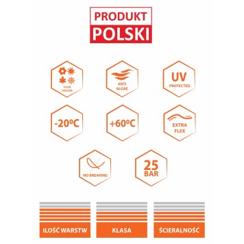 WĄŻ OGRODOWY GARDEN PREMIUM 1/2" 50M