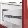 KOMODA K80 2D 1SZ CLP PK CZERWONY POŁYSK