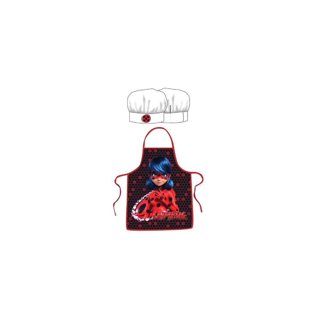 Miraculous Ladybug children's apron 2-piece set