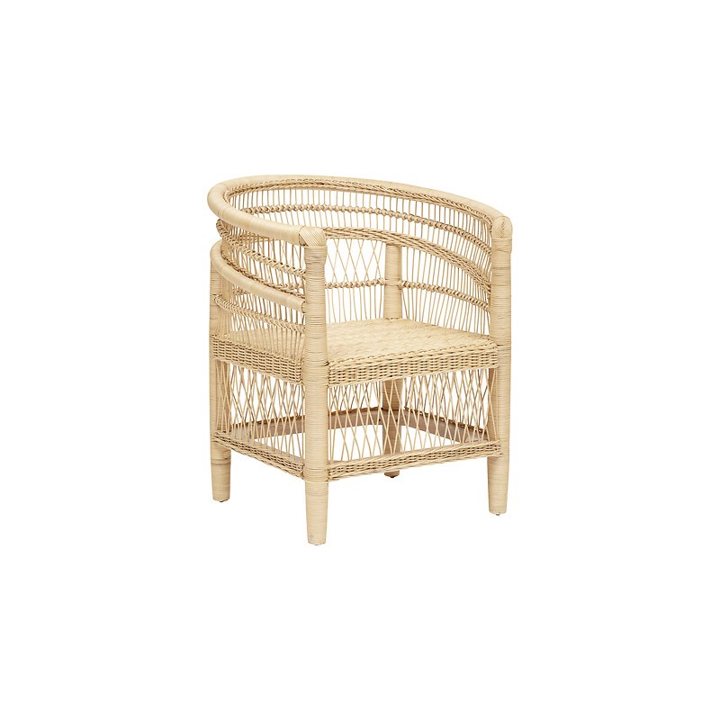Fauteuil Malawi malevio naturel Fauteuil Malawi malevio naturel
