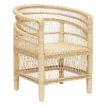 Fauteuil Malawi malevio naturel