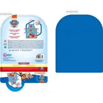 Paw Patrol Holiday Christmas Kids Apron 2-Piece Set