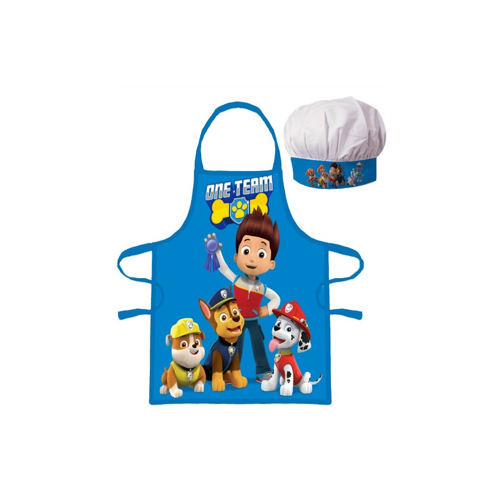 Paw Patrol Medal  kids apron 2-piece set
