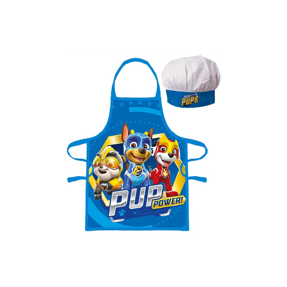 Paw Patrol Mighty Pups children's apron 2-piece set