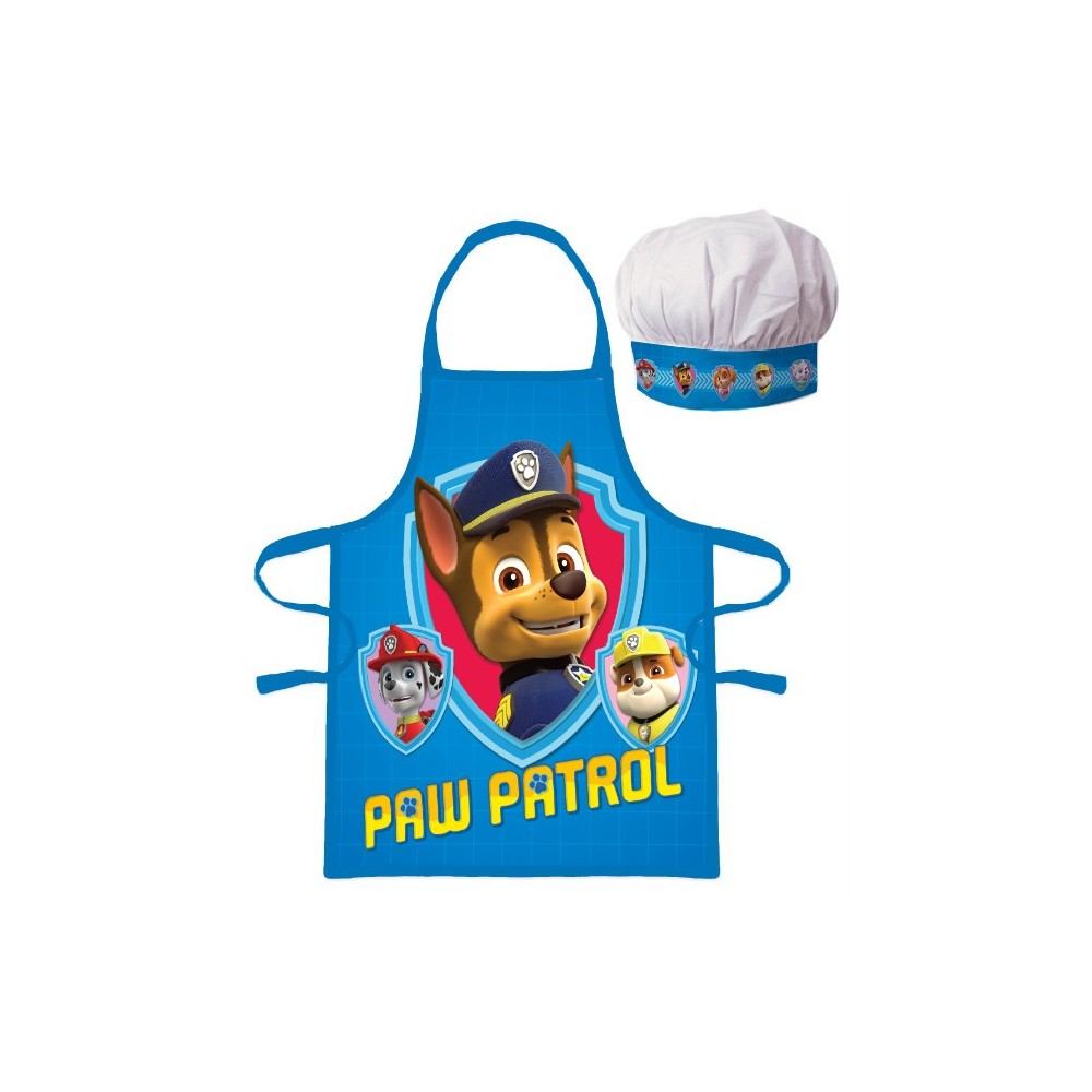 Paw Patrol on Duty children's apron 2-piece set