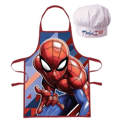 Spiderman Thwip Kids Apron 2-Piece Set
