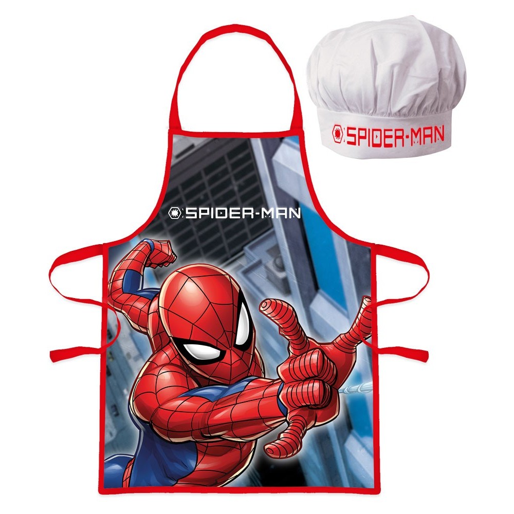 Spiderman Web-Shooters kids' apron 2-piece set