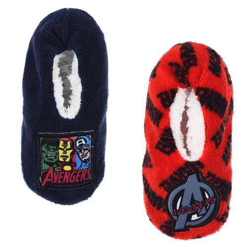 Avengers Super Squad kids winter slippers 23-34