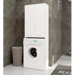 Meuble machine a laver 2 portes  4 étagères 180X64X30 cm