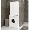 Meuble machine a laver 2 portes  4 étagères 180X64X30 cm