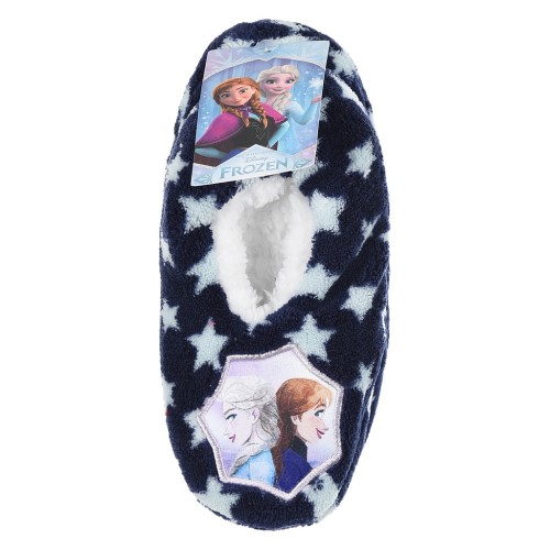 Disney Frozen Stars Blue children's winter slippers 27/30
