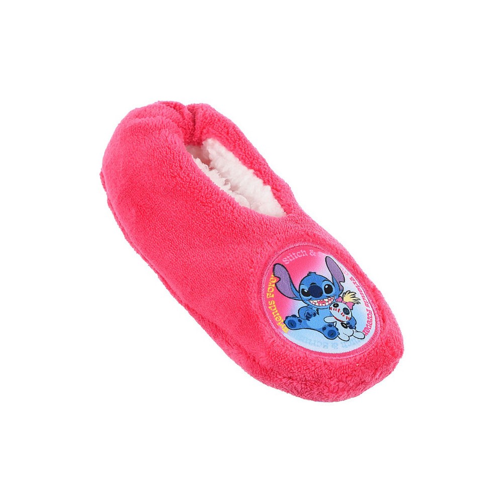 Disney Lilo and Stitch Forever Pink children's winter slippers 23/26