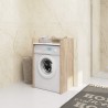 Meuble machine a laver 64x50x98 Cm 1 Étagère Bois