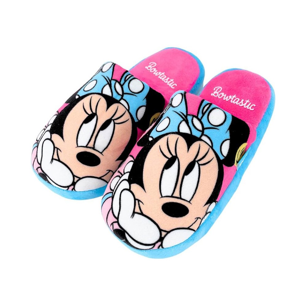 Disney Minnie  Bowtastic kids' winter slippers 26-32