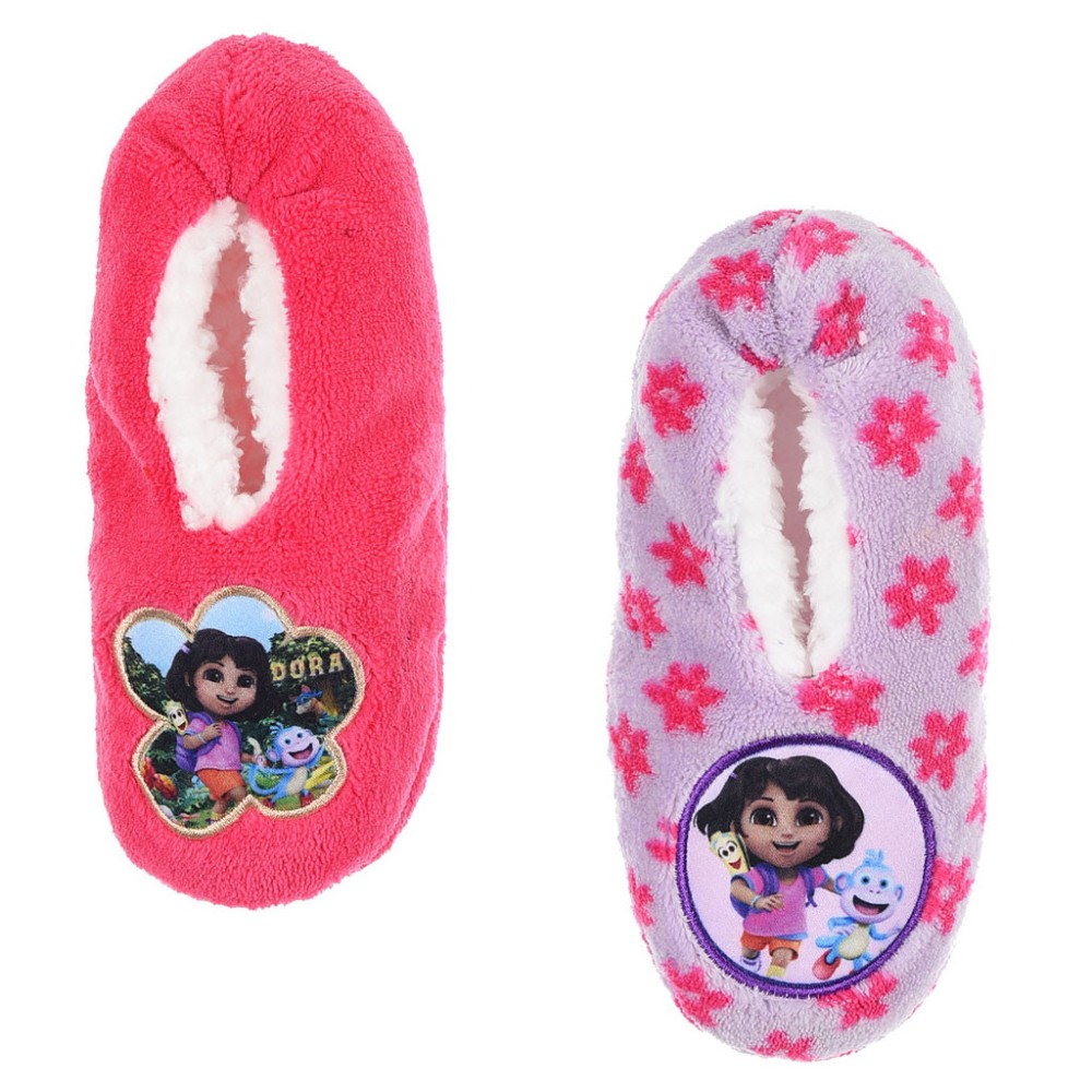 Dora the Explorer Flower children's winter slippers 23-34