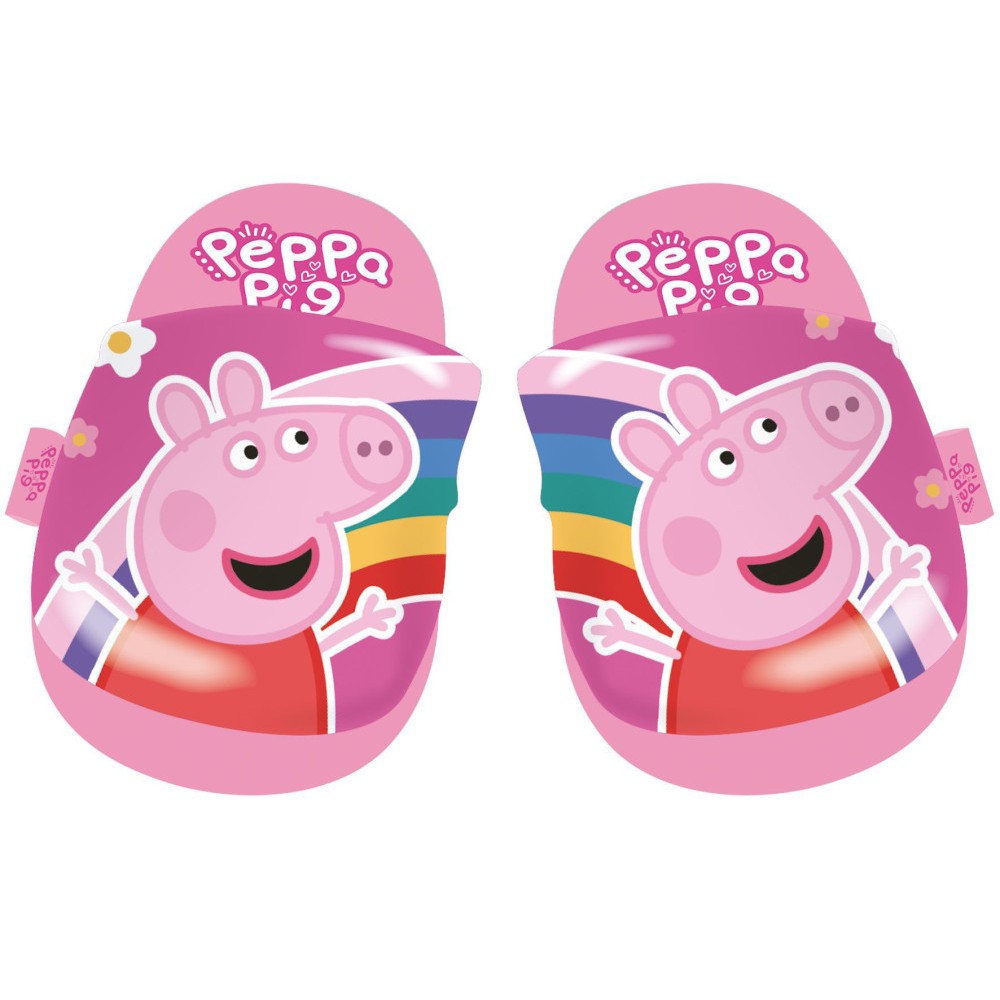 Peppa Pig Rainbow children's winter slippers 26-32