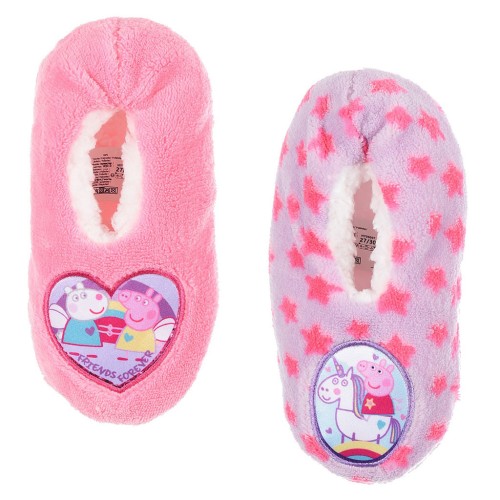 Peppa Pig Flower Unicorn children's winter slippers 23-34