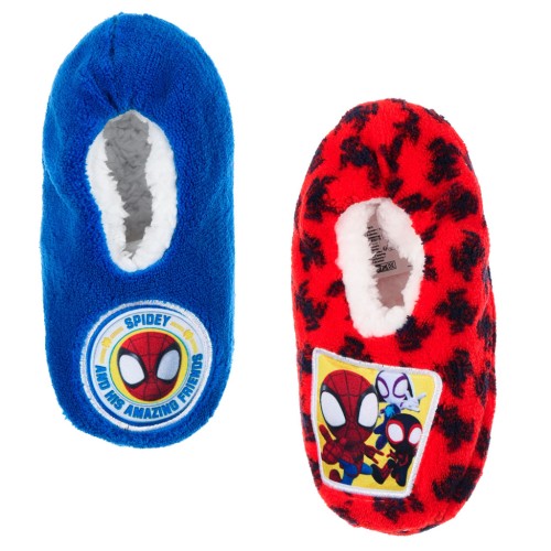 Spiderman Spidey Friends children's winter slippers 23-34