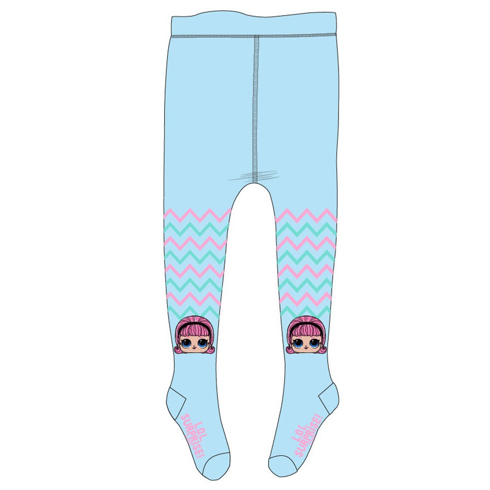 LOL Surprise Style Light Blue children's tights 3 - 4 years / 98 - 104 cm