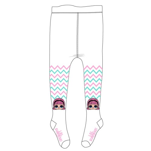 LOL Surprise Style White kids tights 3 - 4 years / 98 - 104 cm