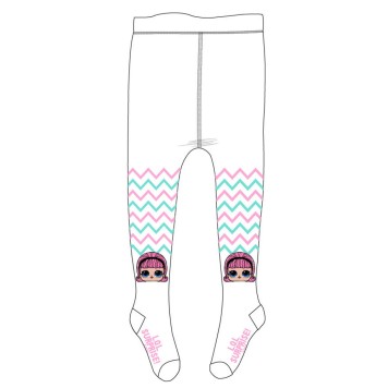 LOL Surprise Style White kids tights 3 - 4 years / 98 - 104 cm