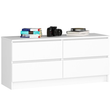 Buffet Commode LISU 4 Tiroirs 120X55X40CM