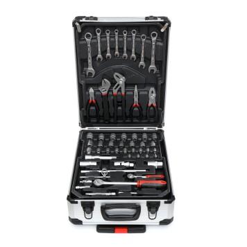 Klucze Zestaw 188 elementów KD314 Aluminiowa walizka