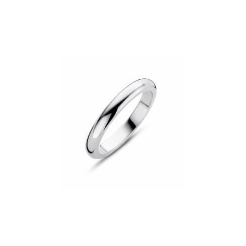 Victoria Silver Colored Wedding Ring