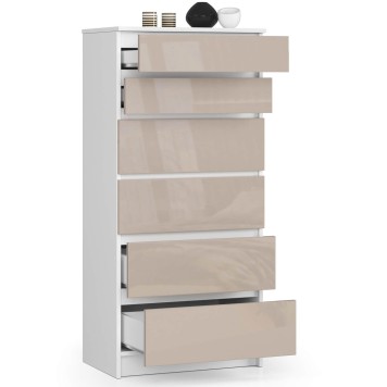 KOMODA K60 6SZ CLP PK CAPUCCINO POŁYSK
