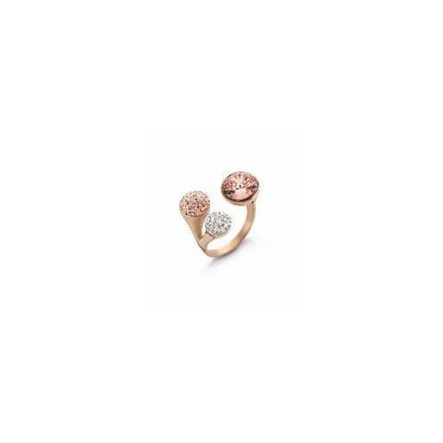 Victoria Rose gold colored multi-stone ring