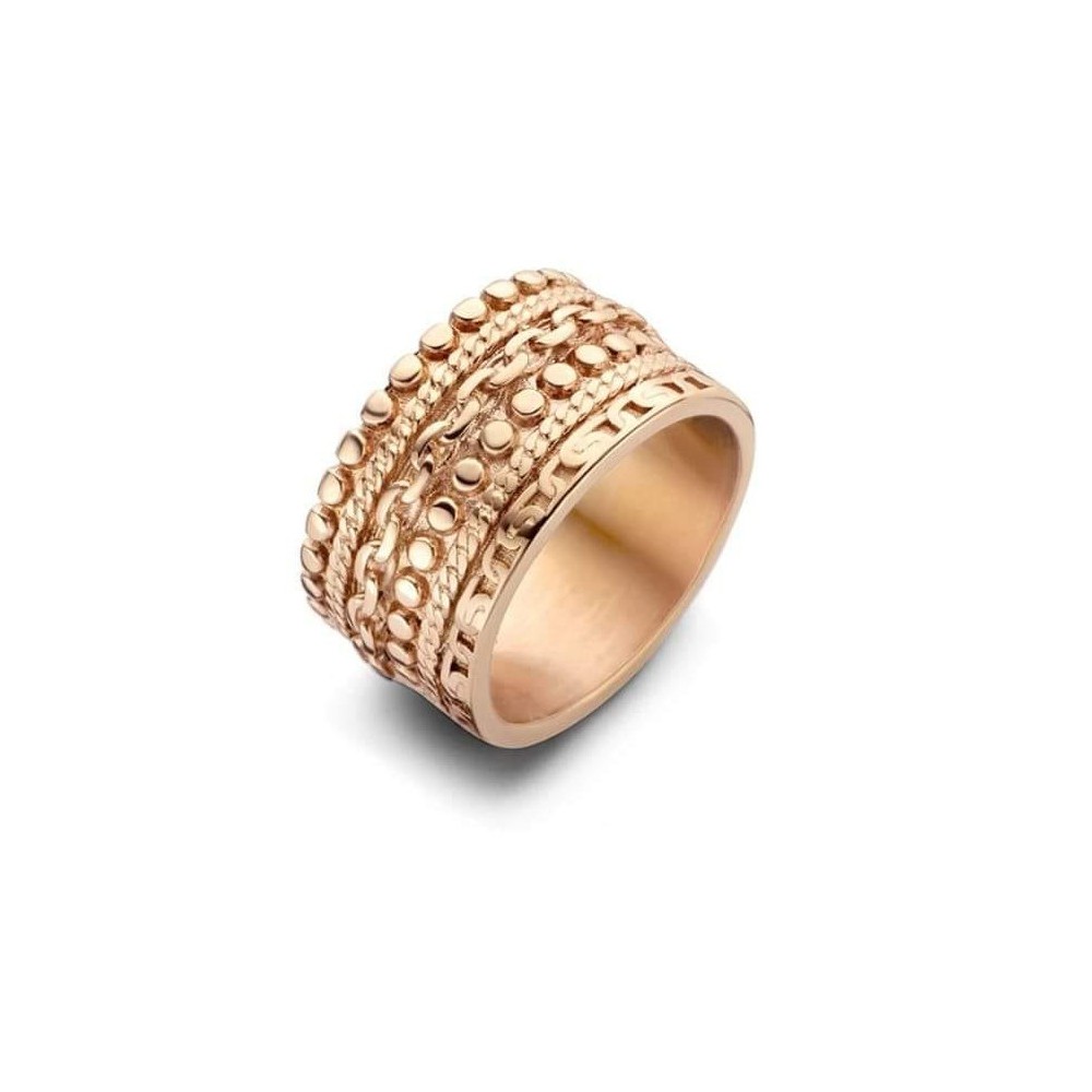 Victoria Rose Gold Thick Ring