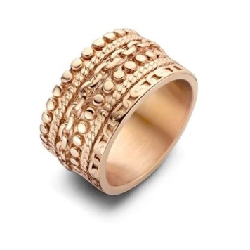 Victoria Rose Gold Thick Ring