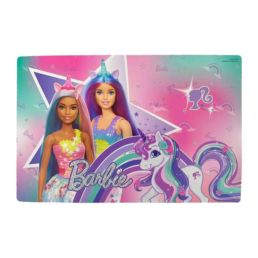 Barbie Unicorn placemat 43x28 cm