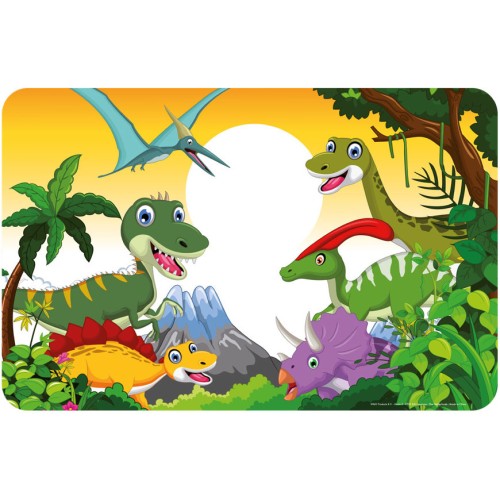 Dinosaur placemat 43x28 cm