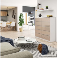 KOMODA K120 10SZ CLP CAPUCCINO POŁYSK