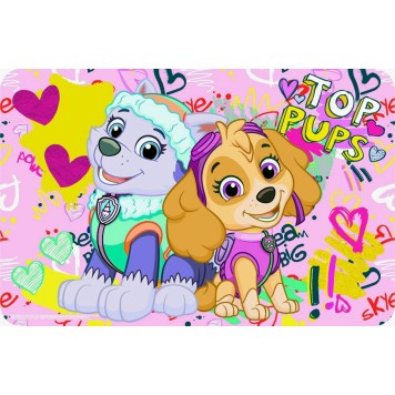Disney Avengers, Paw Patrol, Peppa Pig placemat 43x28 cm