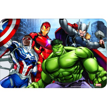 Disney Avengers, Paw Patrol, Peppa Pig placemat 43x28 cm