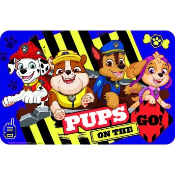 Disney Avengers, Paw Patrol, Peppa Pig placemat 43x28 cm