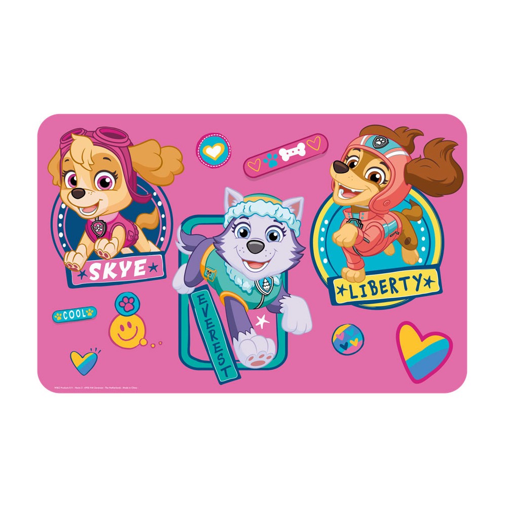 Paw Patrol Girls Placemat 43x28 cm