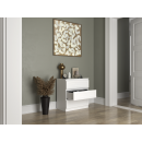 Commode ISIDOR 3 tiroirs 70x40x75 cm Blanc