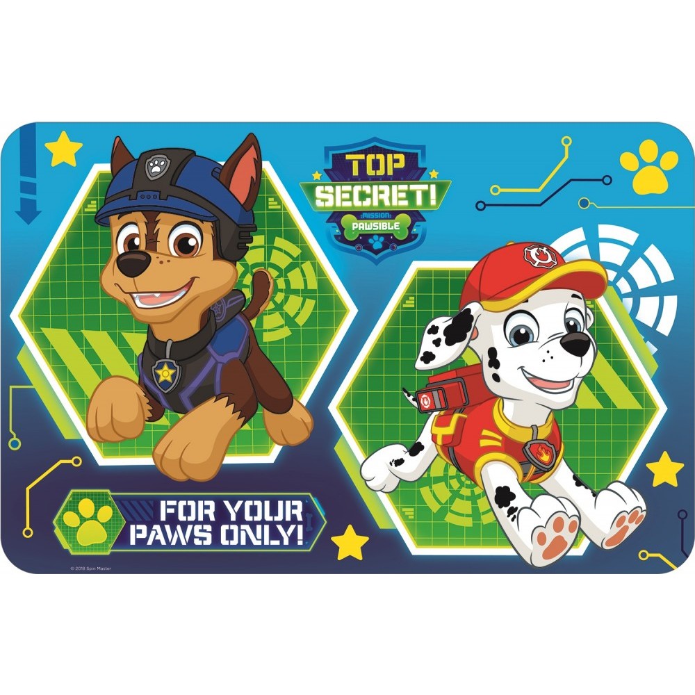 Paw Patrol placemat 43*28 cm