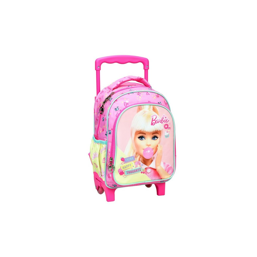 Barbie Happy Thoughts rolling kindergarten backpack, bag 30 cm