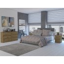 Commode IRINA 6 tiroirs 138 x75 x 40 cm Bois